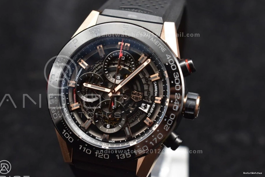 Carrera Attractive RG 409 A 45mm XF Blk HEUER Cal. RU 01 0830